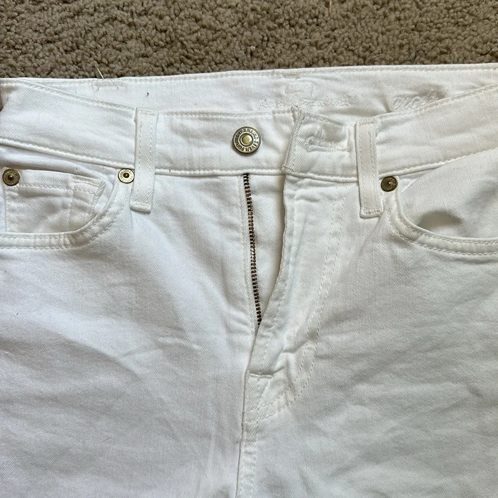 Women’s 7 for All Mankind White Alexa Jeans - Size 24